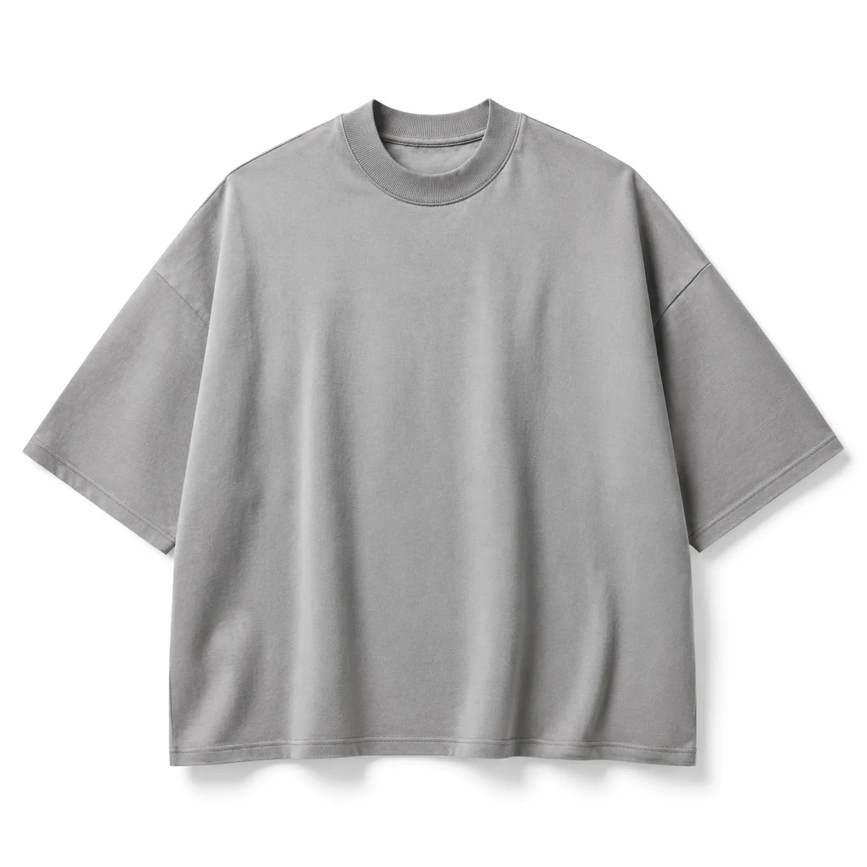 Camiseta Oversize Premium Essential Gris